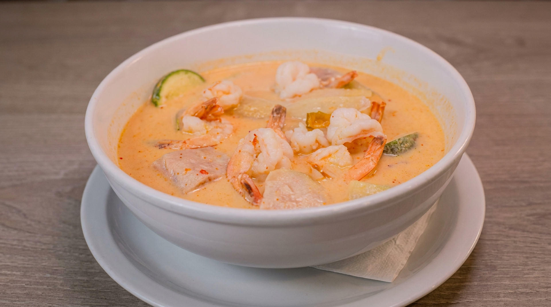 Sopa de camarón